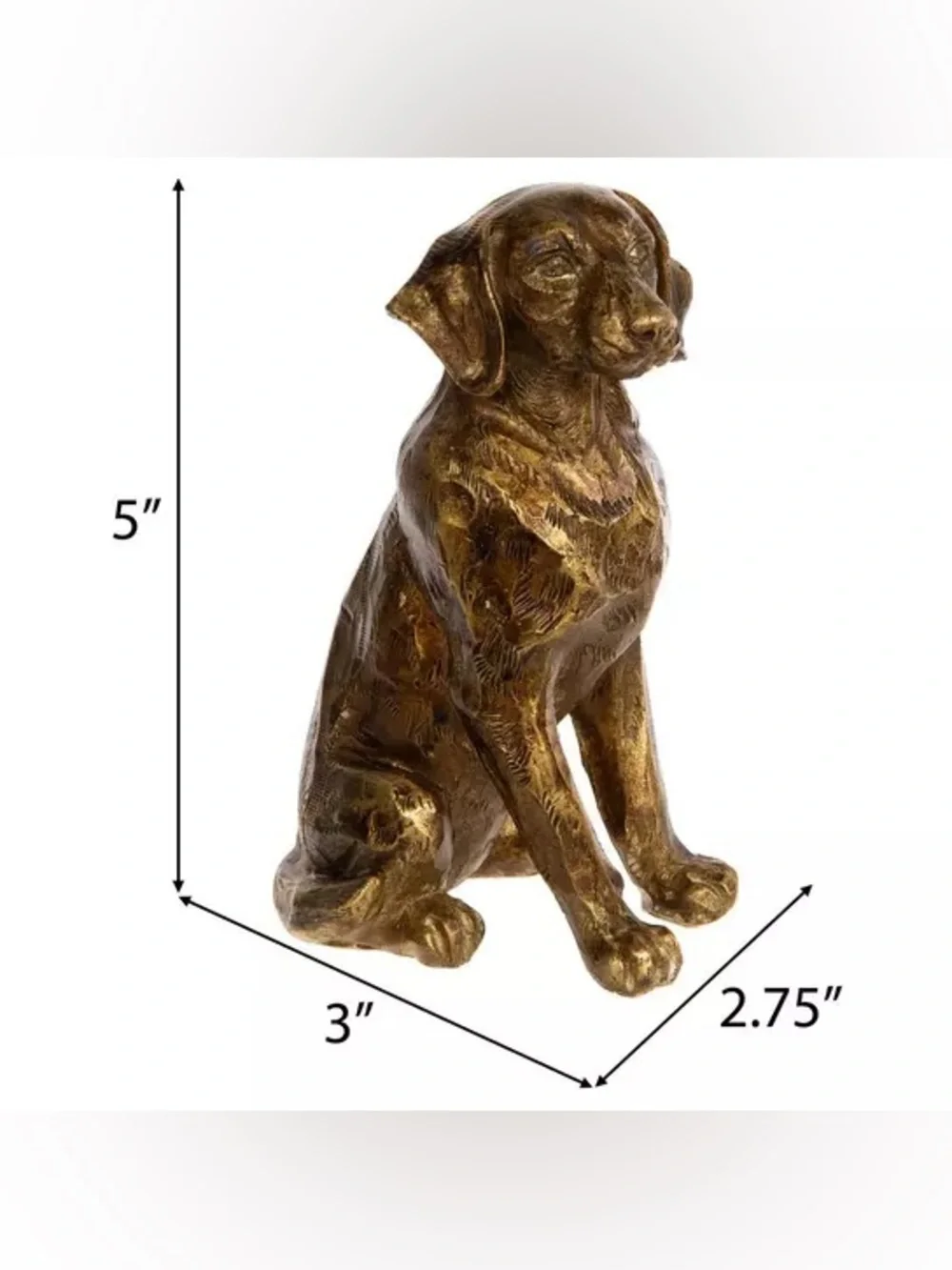 Kinkeeping Gold Labrador Figurine
